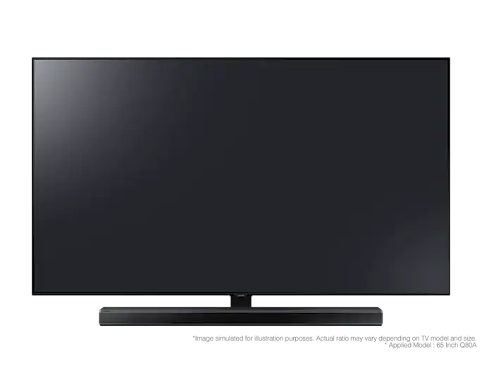 Samsung Q700A 3.1.2 Canaux Système de Barre de Son à Faisceau Acoustique (HW-Q700A)