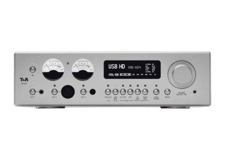 T+A HA 200: Headphone amplifier (Silver)