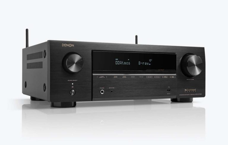 Denon Ultra HD Dolby Vision Amplificateur 4K, 8K et Cinéma Maison boîte ouverte (AVR-X1700H)