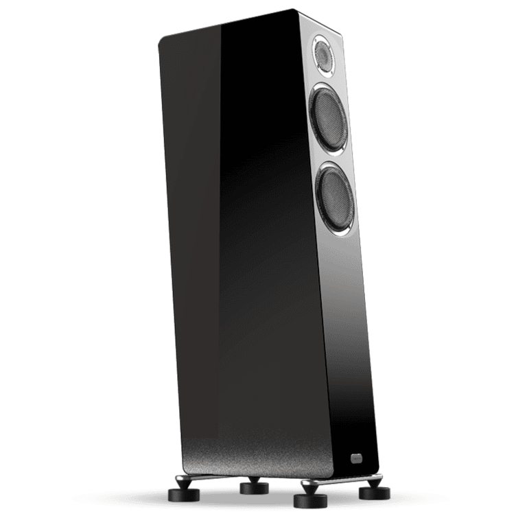 Marten Série Oscar Premium Loudspeakers Haut-Parleurs Colonnes / Tours Couleur Piano Noir (Trio)