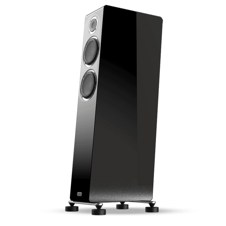 Marten Série Oscar Premium Loudspeakers Haut-Parleurs Colonnes / Tours Couleur Piano Noir (Trio)