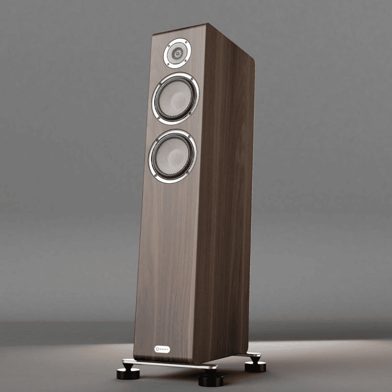 Marten Série Oscar Premium Loudspeakers Haut-Parleurs Colonnes / Tours Couleur Noyer Mat (Trio)