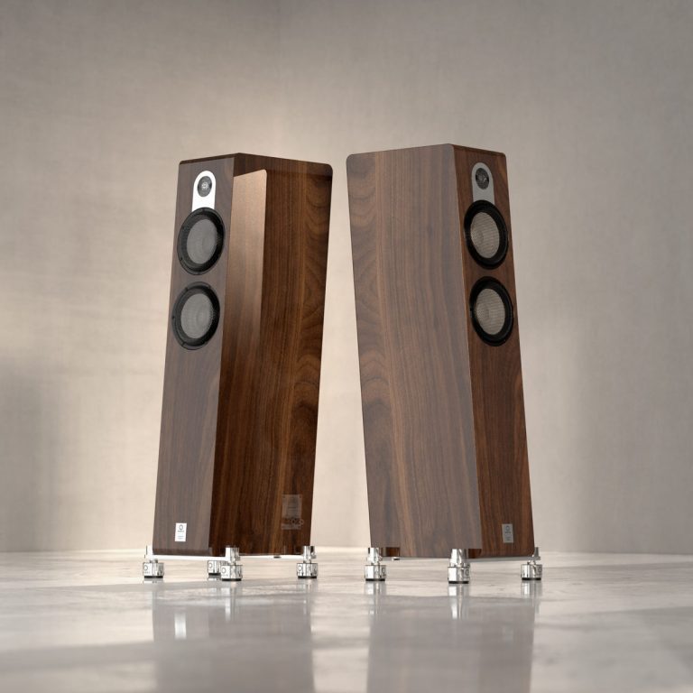 Marten Série Parker Premium Loudspeakers Haut-Parleurs Colonnes / Tours Couleur Noyer Mat (Trio)