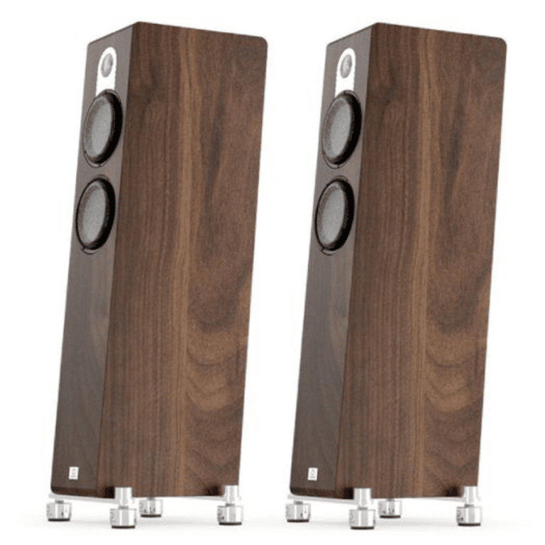 Marten Série Parker Premium Loudspeakers Haut-Parleurs Colonnes / Tours Couleur Noyer Mat (Trio)