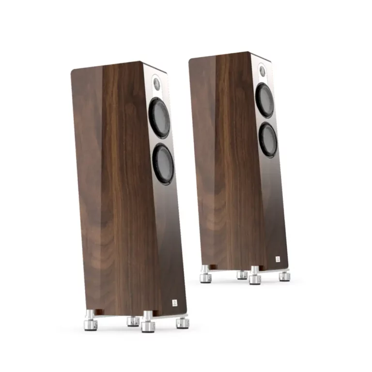 Marten Série Parker Premium Loudspeakers Haut-Parleurs Colonnes / Tours Couleur Piano Noyer (Trio)