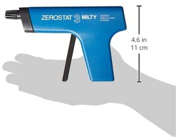 MILTY Zerostat 3 Pistolet Antistatique Couleur Bleue