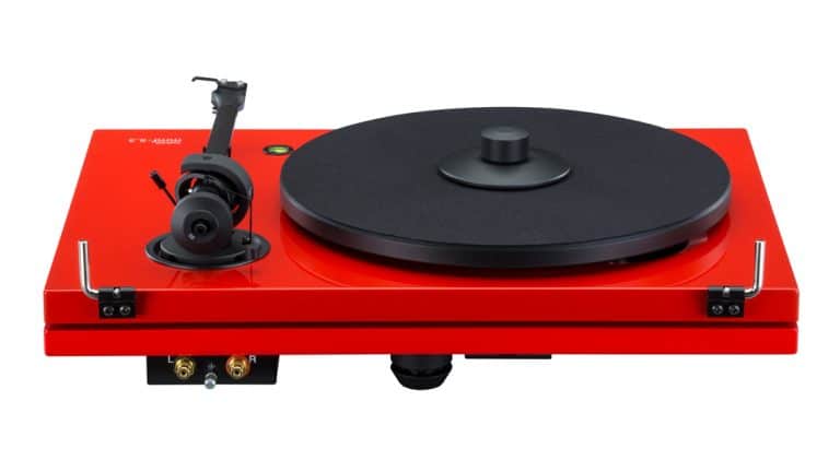 Music Hall MMF 5.3le Platine Vinyle avec Cartouche Ortofon 2M Bleue Prémontée Rouge