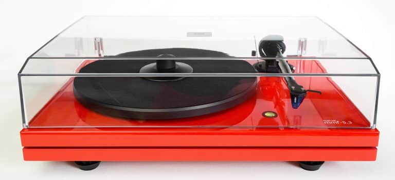 Music Hall MMF 5.3le Platine Vinyle avec Cartouche Ortofon 2M Bleue Prémontée Rouge