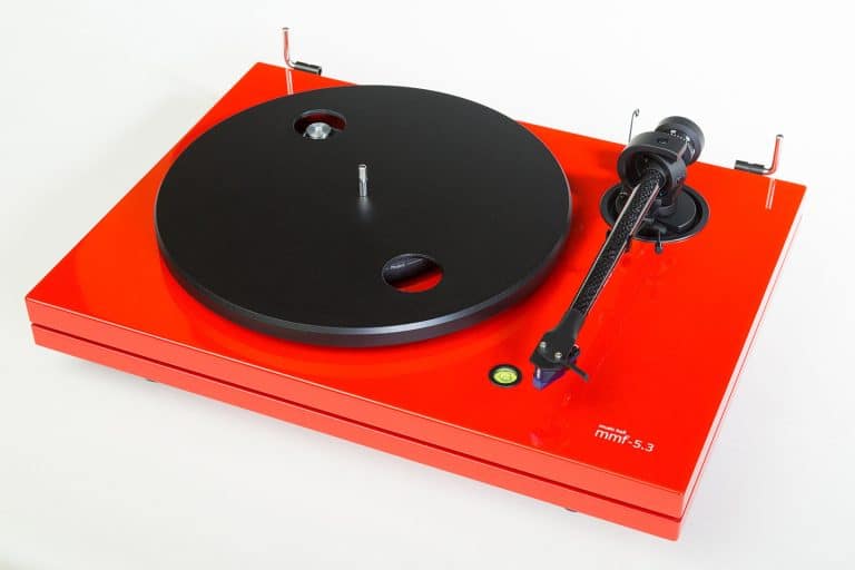 Music Hall MMF 5.3le Platine Vinyle avec Cartouche Ortofon 2M Bleue Prémontée Rouge