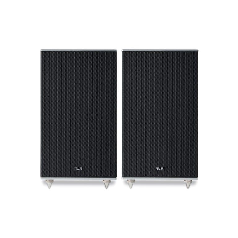 T+A Caruso R10: Bookshelf Speakers (Black and Silver) (Pair)