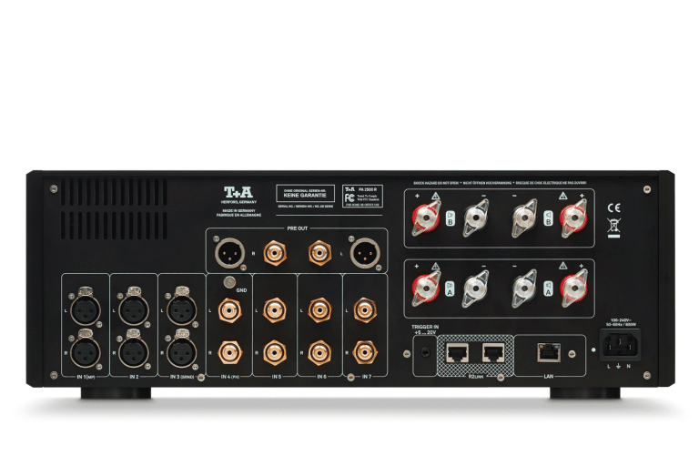 T+A PA 2500 R Series: Integrated Amplifier (Black)