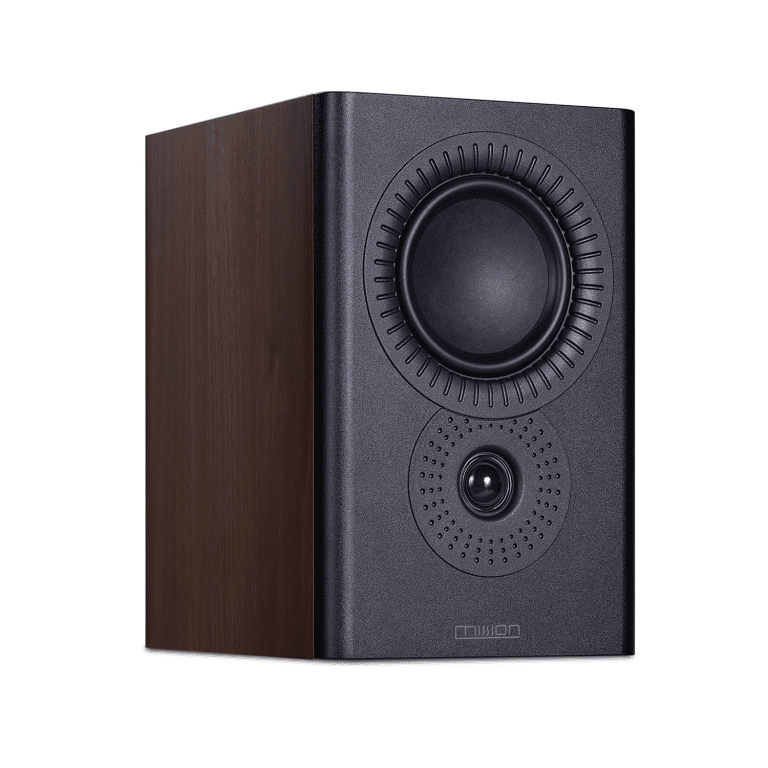 Mission LX Connect Système d'Enceintes Hi-Fi Tout-En-Un Sans Fil Compact Noyer