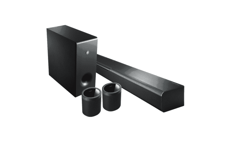 Yamaha MusicCast BAR 400 Sound Bar with Wireless Subwoofer and MusicCast 20 Wireless Speaker Bundle