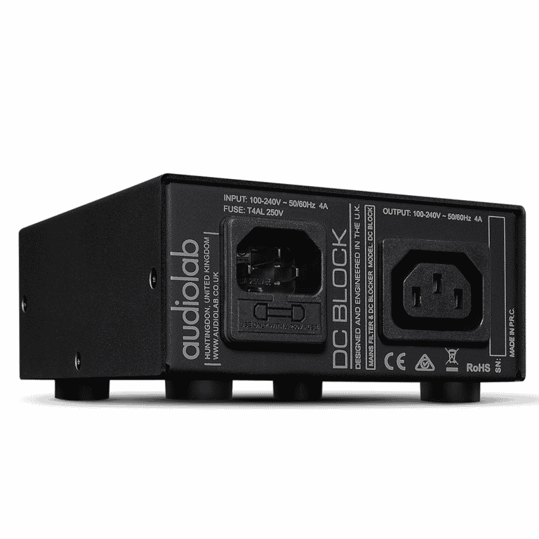 Audiolab DC Block Dual-Purpose Voltage Filter Black