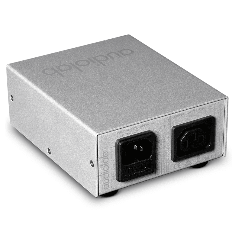 Audiolab DC Block Filtre de Tension à Double Usage Argent