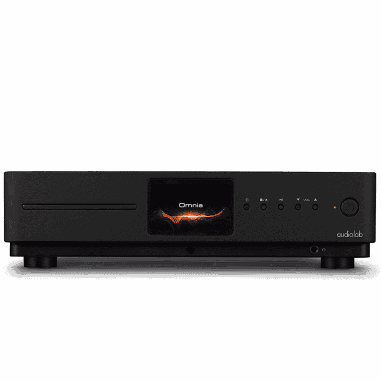 Audiolab Omnia Streaming Integrated Amplifier and CD Player Black