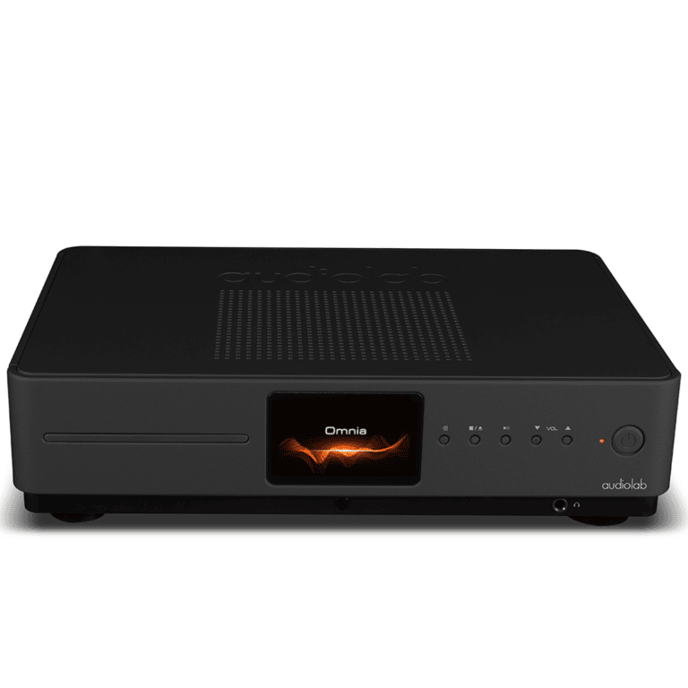 Audiolab Omnia Streaming Integrated Amplifier and CD Player Black