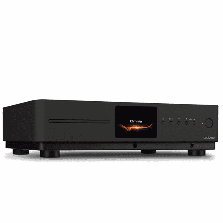 Audiolab Omnia Streaming Integrated Amplifier and CD Player Black