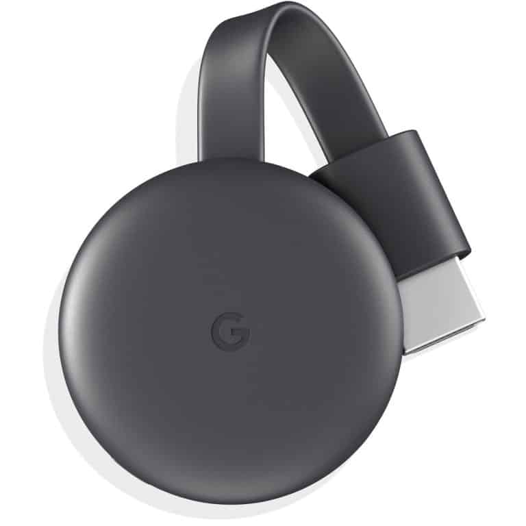 Google Chromecast 3e Génération - Périphérique de Diffusion 4K Charbon