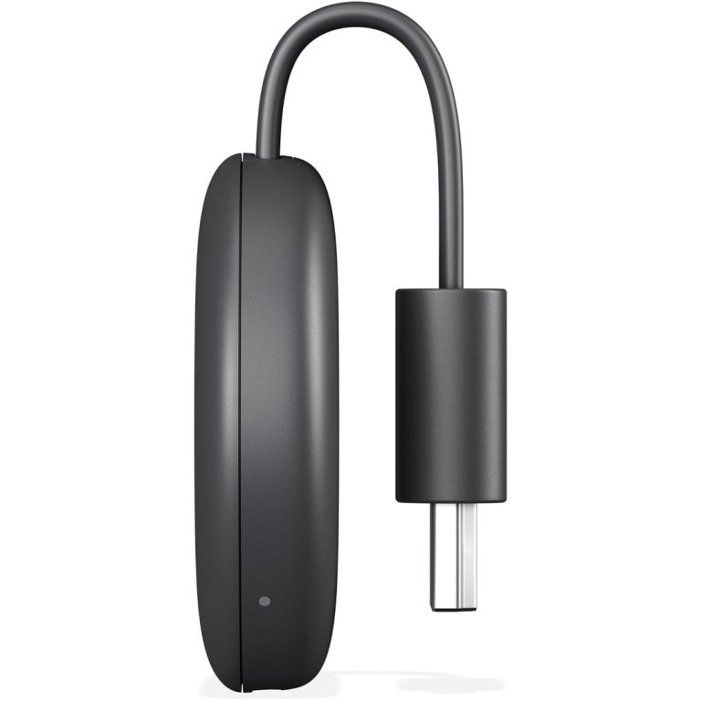 Google Chromecast 3e Génération - Périphérique de Diffusion 4K Charbon