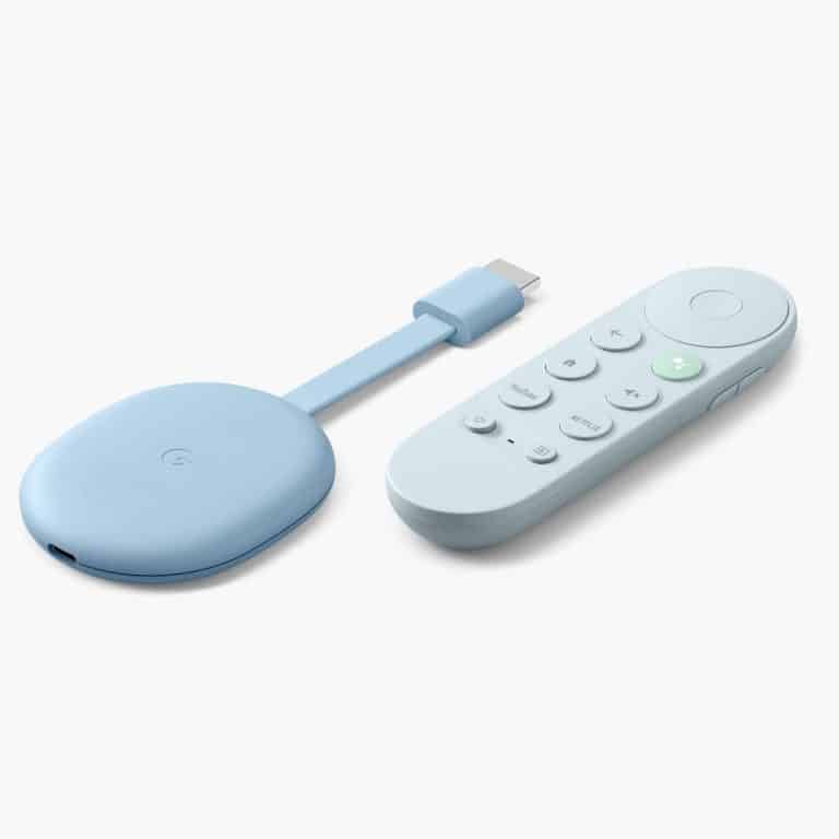 Chromecast Avec Google TV - Appareil de Diffusion en Continu 4K Couleur Ciel