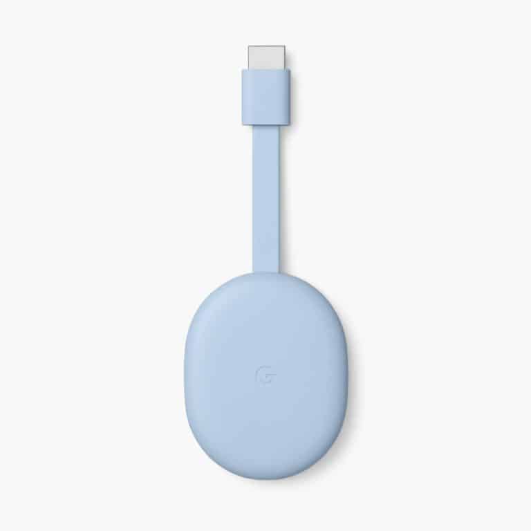 Chromecast Avec Google TV - Appareil de Diffusion en Continu 4K Couleur Ciel