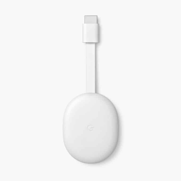 Chromecast Avec Google TV - Appareil de Diffusion en Continu 4K Couleur Neige