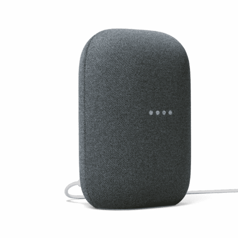 Google Nest Audio Haut-parleur Intelligent Avec Google Assistant Charbon