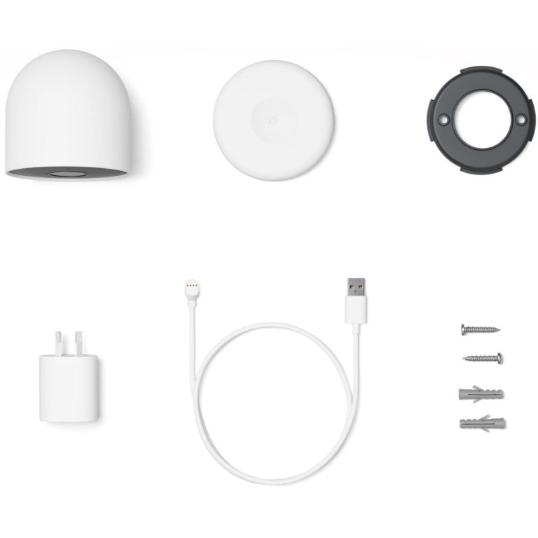 Google Nest Cam Extérieur ou intérieur - Caméra Étanche Avec Batterie