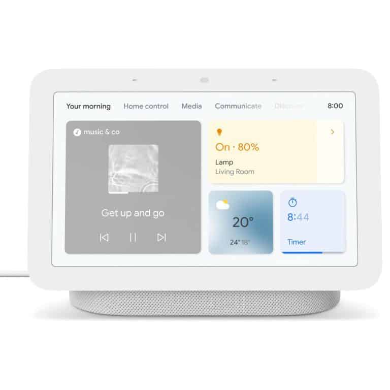 Google Nest Hub 2nd Generation - Smart Home Assistant Chalk