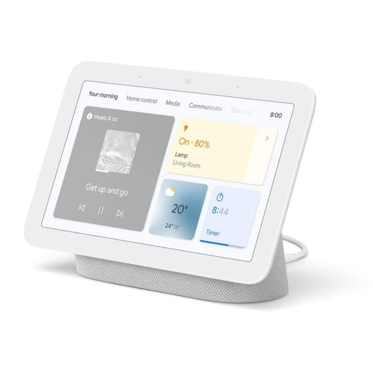Google Nest Hub 2nd Generation - Smart Home Assistant Chalk