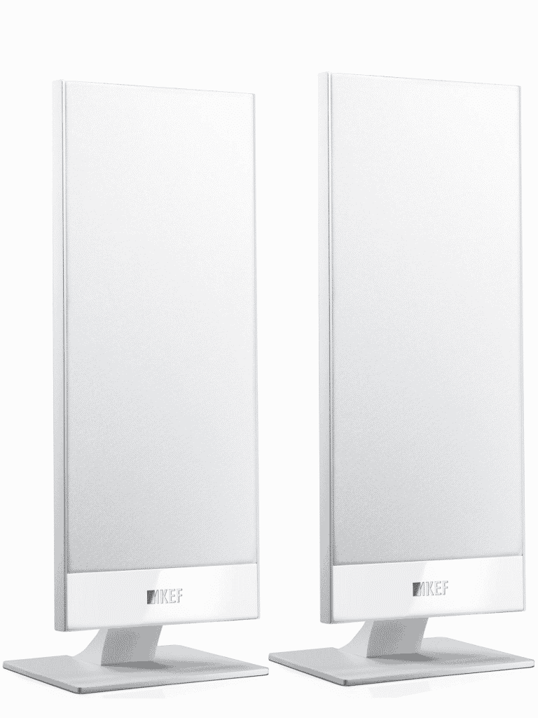 KEF Séries T Haut-Parleurs Muraux Ultra-Plat Couleur Blanc (T101)