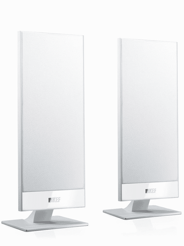 KEF Séries T Haut-Parleurs Muraux Ultra-Plat Couleur Blanc (T101)