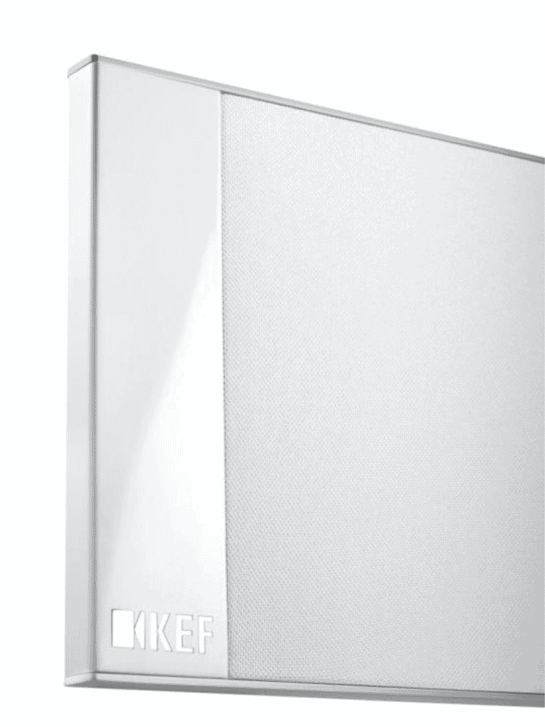 KEF T Series UltraThin Centre Channel Speaker Color White (T101C)