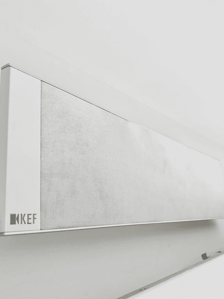 KEF T Series UltraThin Centre Channel Speaker Color White (T301C)