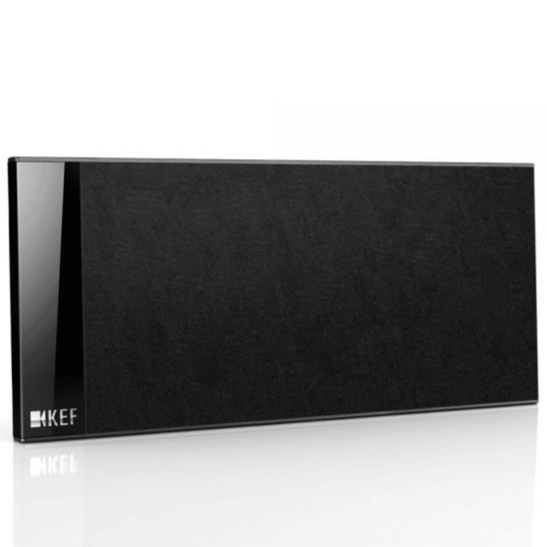 KEF T Series UltraThin Centre Channel Speaker Color Black (T101C)
