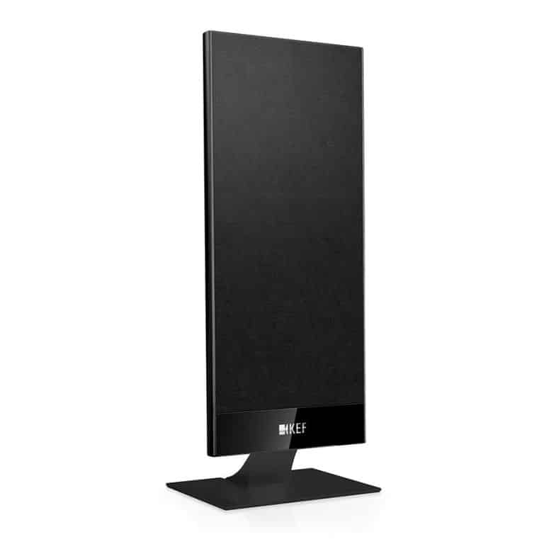 KEF Ensemble de Haut-parleurs Ultra-Plat 5.0 de Couleur Noir (T205)