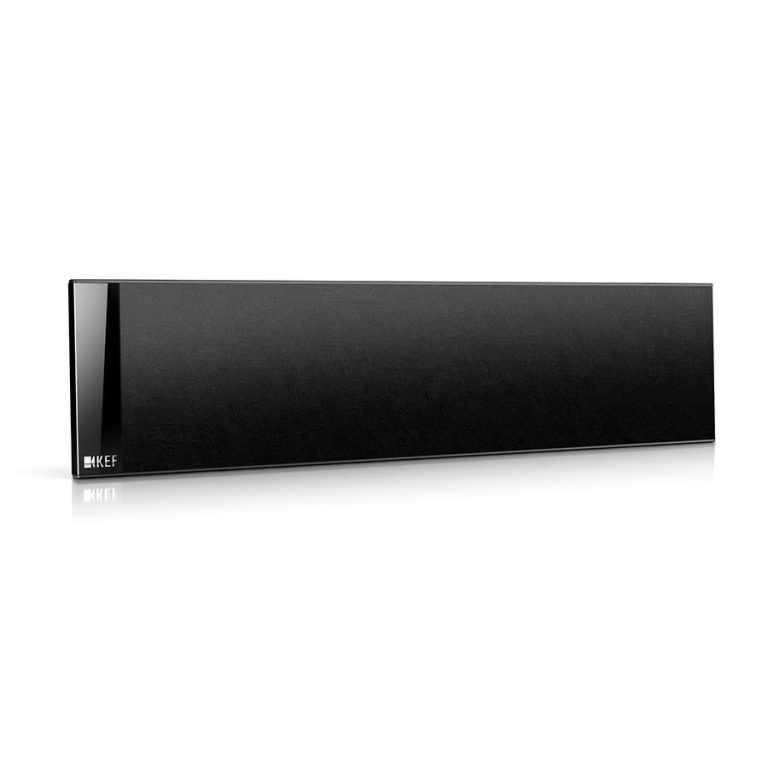 KEF Ensemble de Haut-parleurs Ultra-Plat 5.0 de Couleur Noir (T205)