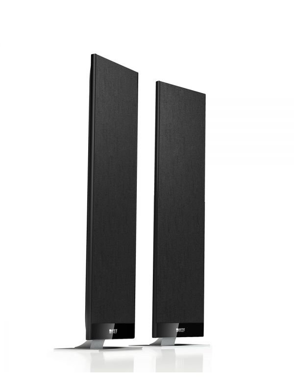 KEF Séries T Haut-Parleurs Muraux Ultra-Plat Couleur Noir (T301)