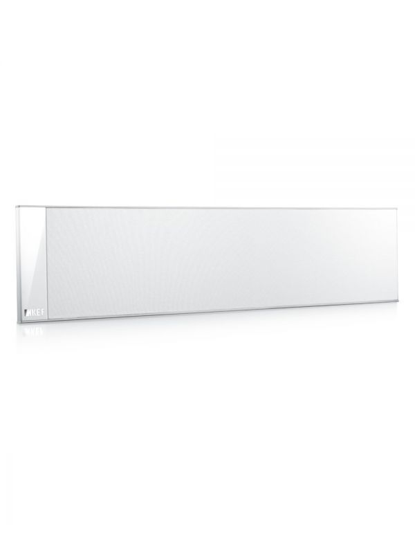 KEF T Series UltraThin Centre Channel Speaker Color White (T301C)