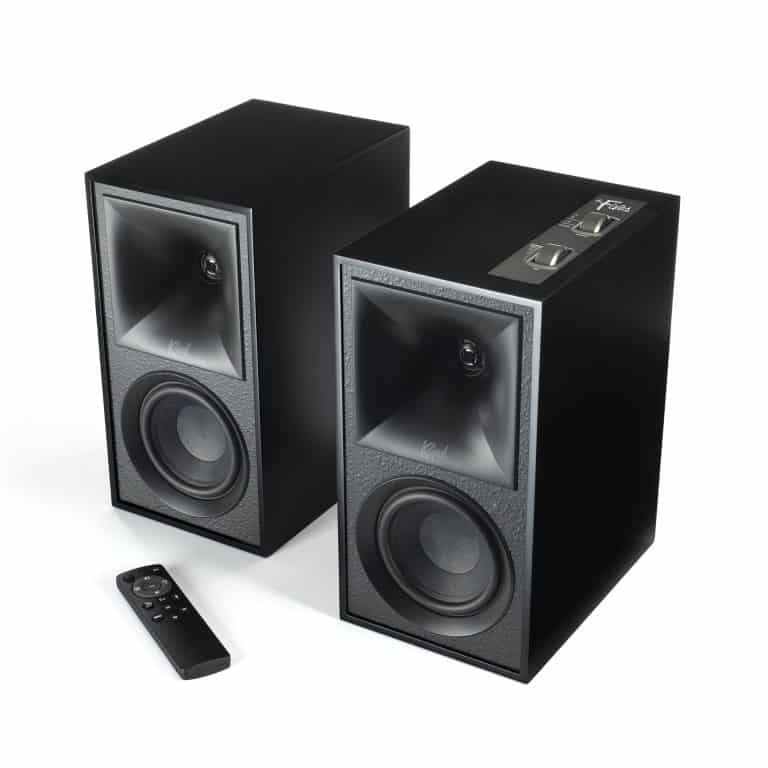 Klipsch Série Reference Premiere Haut-Parleurs Étagères Amplifiées Couleur Noir Mat (The Fives)