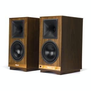 Klipsch Heritage Powered Bookshelf Speakers Color Walnut (The Sixes)