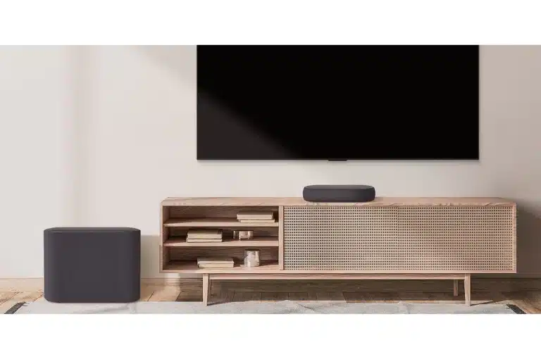 LG Éclair QP5 Barre de Son Compacte Dolby Atmos 3.1.2 Canaux avec Caisson de Basses Noir