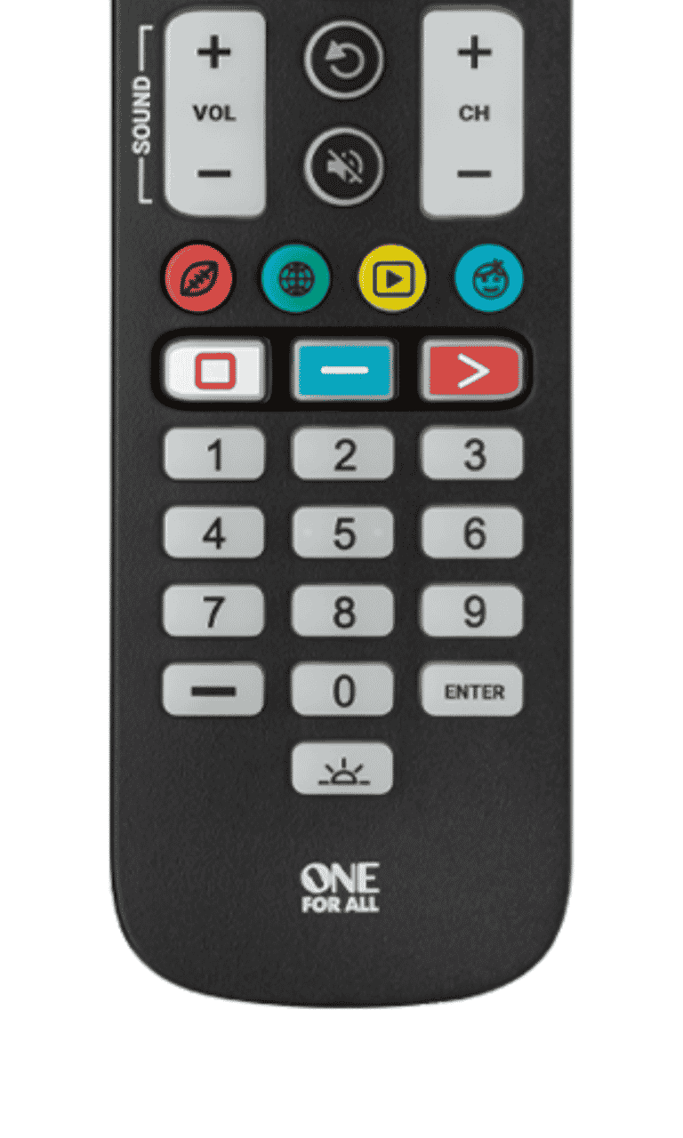 Essential TV Télécommande Pour 4-Appareils Par One For All (URC3640)