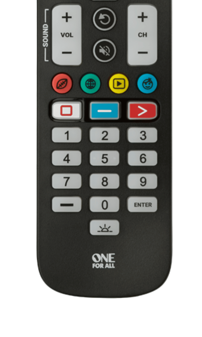 Essential TV 6-Devices Remote Control by One For All (URC3660)