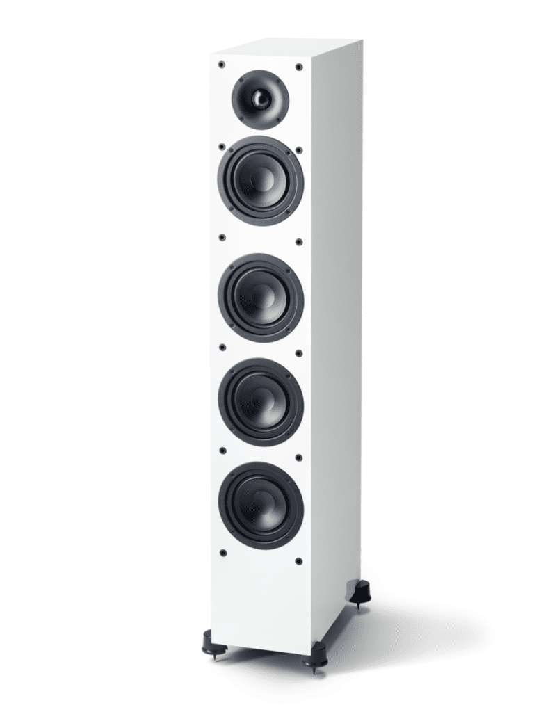 Paradigm Monitor Atom Series Floorstanding Tower Speakers Color Gloss White (SE-6000)