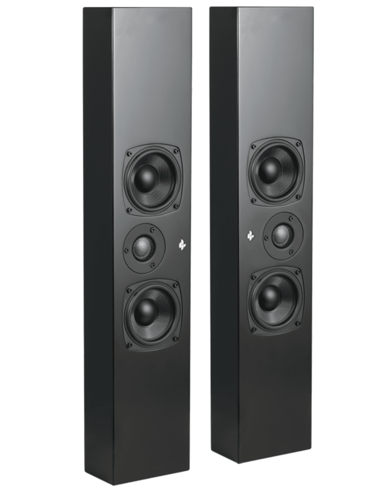 Totem  On-Wall Speaker Color Satin Black / Each (Kin Solo)