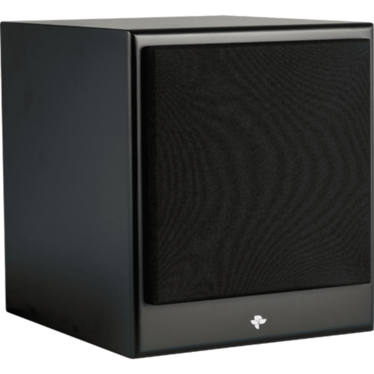 Totem Acoustic 8 po Caisson de Basses Amplifié Couleur Satin Noir (Kin Sub 8)