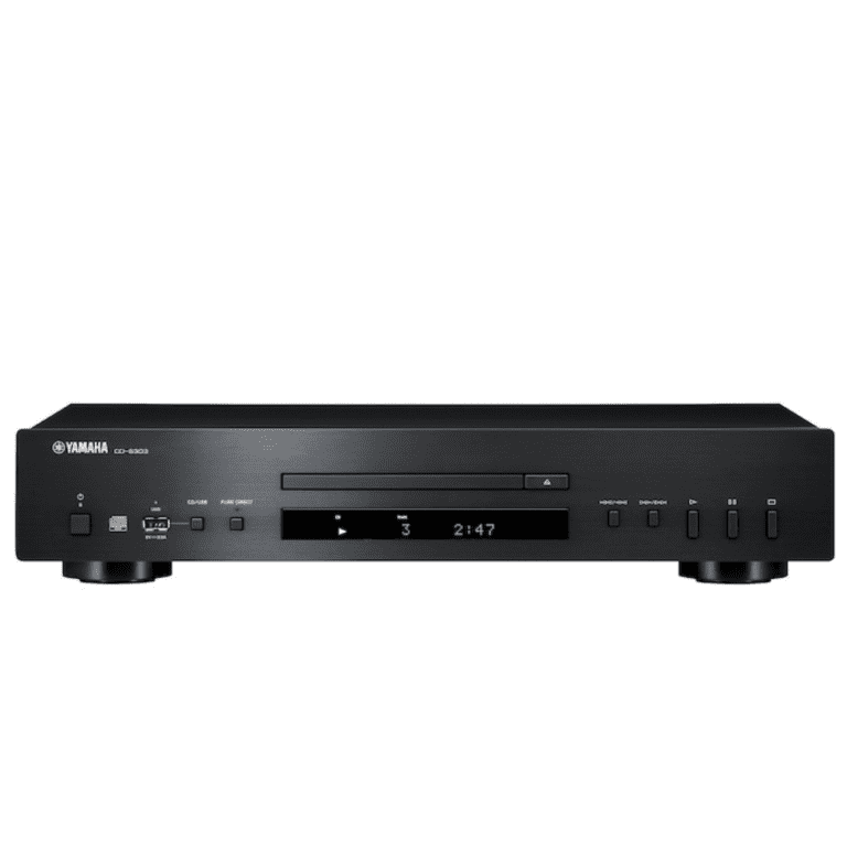 Yamaha CD-S303 High-Quality Single CD Player Color Black (CDS303)