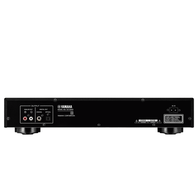 Yamaha CD-S303 High-Quality Single CD Player Color Black (CDS303)